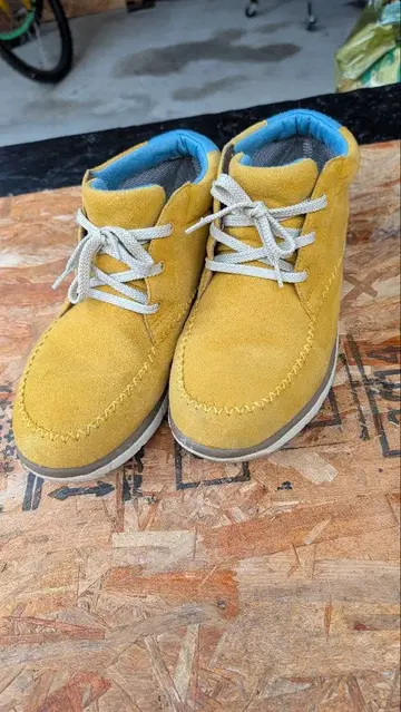 컬럼비아 스웨이드 숏부츠 27cm 중고품