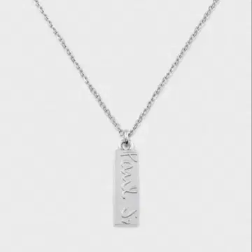 폴스미스 Paul Smith 카빙 로고 목걸이