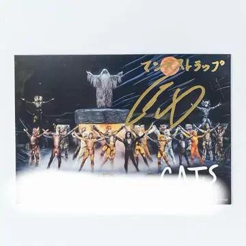 캣츠 엽서 분부 준페이 사인