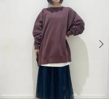 JEANASIS 서스티나블 빈티지 우라케 BIG 풀오버