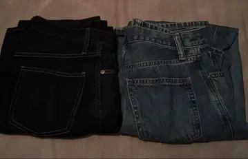 UNIQLO 배기진 2벌 세트