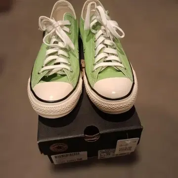 ALL STAR 그린 로우컷 스니커즈