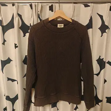 Jackman 그레이 리브 스웨터