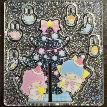 [ 미사용 ] 리틀트윈스타 시크릿 아크릴 미니 크리스마스 트리