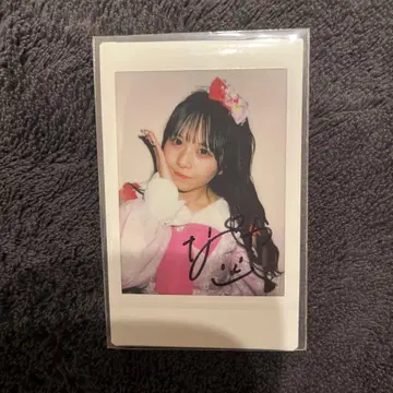 sweet steady 쿠리타 나츠카 사인 폴라로이드