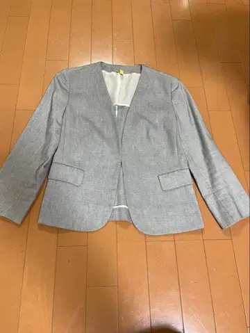 투모로우랜드 자켓 ballsey 38 7부 소매 라이트 그레이