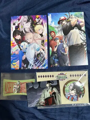 FGO CBC 엽서 스티커 투명 카드 캔뱃지 도만