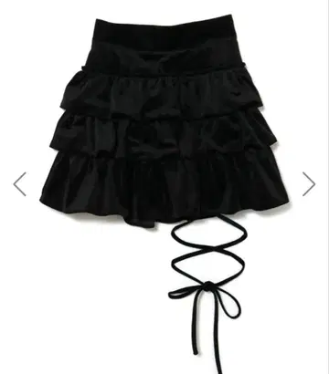 BUBBLES 버블스 크로스리본 티어드 치마바지 하의 리본 새상품