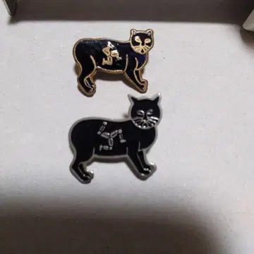 MANX CAT 핀즈 핀 배지 TRIUMPH 루이스 가죽 재킷 로커즈