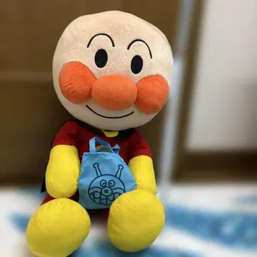 [ 미사용 ] 호빵맨 백 소품함 봉제 인형