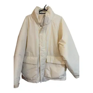 화이트 다운 자켓