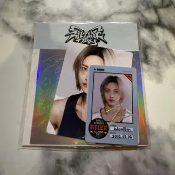 RIIZING DAY 원빈 RIIZE ID 카드, 데코 스티커 세트