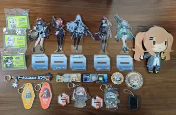 인형 프론트라인 캐릭터 굿즈 세트