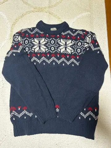 L.L.Bean 니트 스웨터 엘엘빈 llbean L 네이비