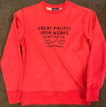 Patagonia 빨간색 스웨트 셔츠 S 사이즈