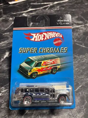 Hot Wheels S'Cool Bus Super Chromes