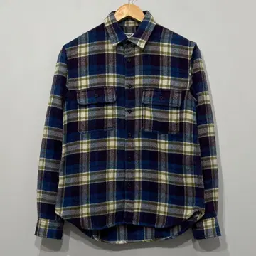 새상품급 RHC 론 헤르만 헤비 플란넬 체크 패턴 셔츠 M