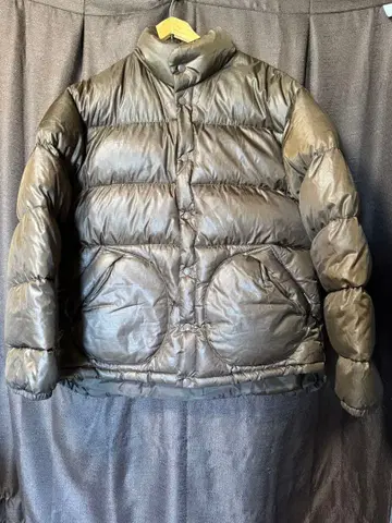 굿이너프 90년대 다운 자켓 브라운 레어 사이즈