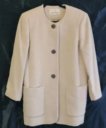 트루사르디 노카라 미들 코트 아이보리 사이즈 M