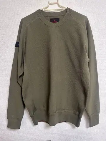 브리핑 골프 니트 M 카키