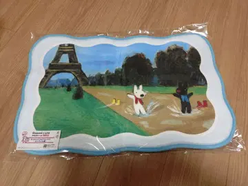 리사 와 가스파르 PARIS 캐릭터 복권 B상 다이컷 플로어 매트