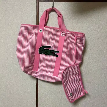 라코스테 토트백