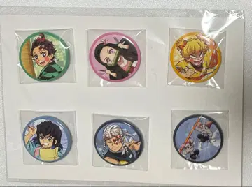 귀멸의 칼날 유곽편 관계자 기념 도서 부록 캔뱃지 세트