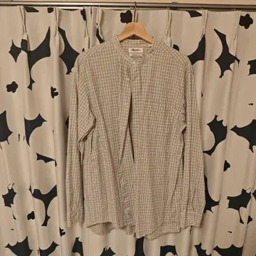 Gymplex 체크 무늬 긴팔 셔츠 L 사이즈