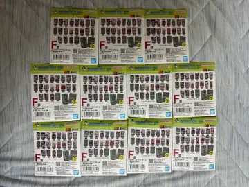 제일복권 드래곤볼 F상 ACLLECT 미개봉 11개 묶음