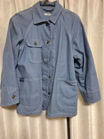 라이트 블루 데님 자켓