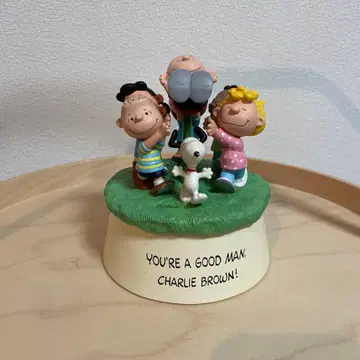 [희귀 레어] 스누피 홀마크 피규어 오르골 포함