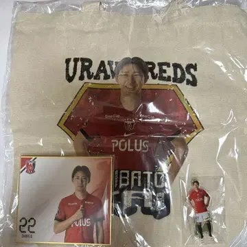 우라와 레즈 시바토 우미 토트백 3종 세트