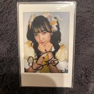 sweet steady 야마우치 사키나 사인 폴라로이드