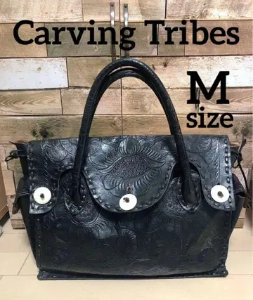 그레이스 콘티넨탈 소가죽 천연 가죽 카빙 드라이브스 블랙 M 사이즈