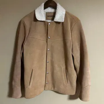 WEIRDO 보아 스웨이드 런치 자켓