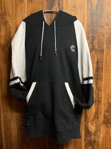 CRONOS 후드티 블랙 화이트 크로노스 M 사이즈 맨투맨