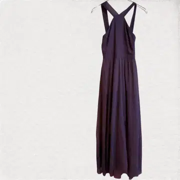 LuLu's XS 퍼플 슬리브리스 원피스