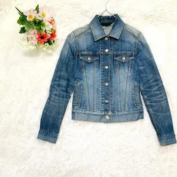 ANAYI 아나이 데님 자켓 G점퍼 겉옷 긴팔 버튼 다운