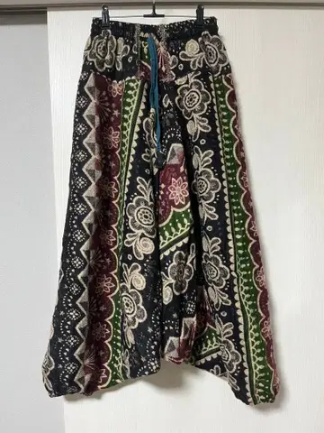 올 패턴 모몽가 팬츠 사루엘 팬츠