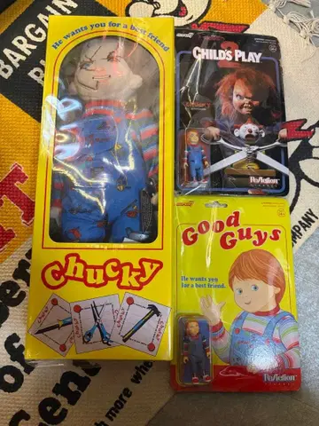 처키 아메토이 묶음 판매 SUPER7 리액션 피규어