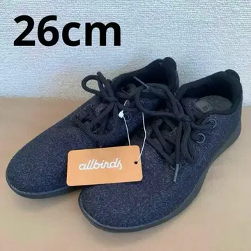 allbirds 블랙 스니커즈 26cm 미사용