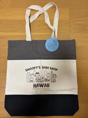 HAWAI 하와이 스누피 서프샵 토트백 새상품