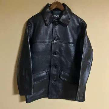 SCHOTT / LEATHER CAR COAT