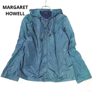 마가렛호웰 나일론 점퍼 아우터 후드 일본제 그린