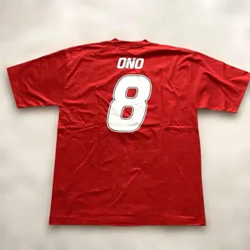 미사용 새상품 오노 신지 우라와 레즈 1998 T셔츠 90s 빈티지