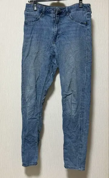 H&M 라이트 블루 데님 스키니 팬츠