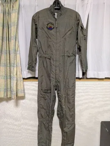 미국 공군 플라이트 수트 올리브 그린