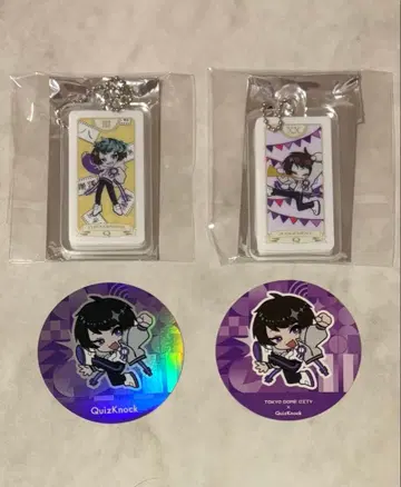 QuizKnock TDC 타로 카드 액츄얼 야마모토 스티커 홀로