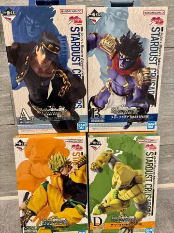 죠죠 제일복권 A, B, C, D상 4체 세트