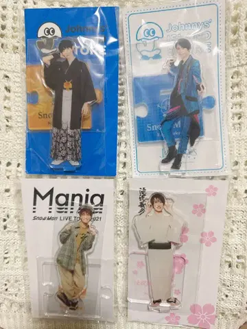 Snow Man 무카이 코지 아크릴 스탠드 4개 세트